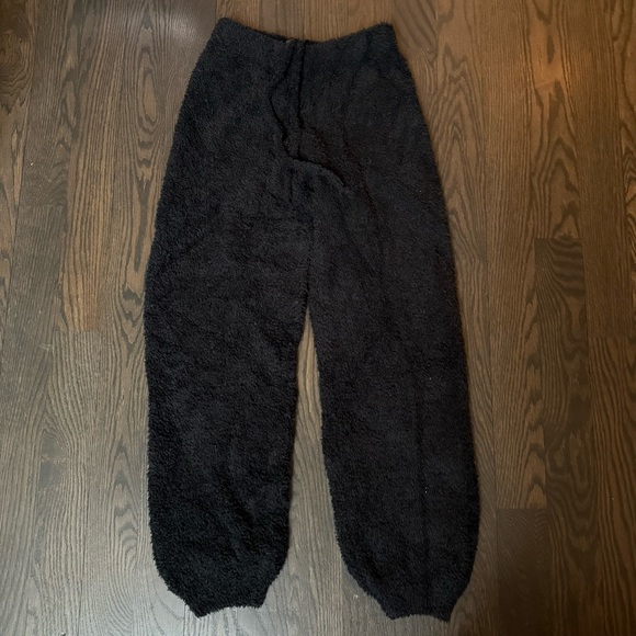 SKIMS NWOT Black Cozy Knit Jogger Pants - Picture 5 of 8